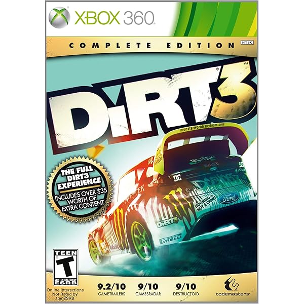 Amazon.com: Dirt 3: Complete Edition -Xbox 360 : Video Games